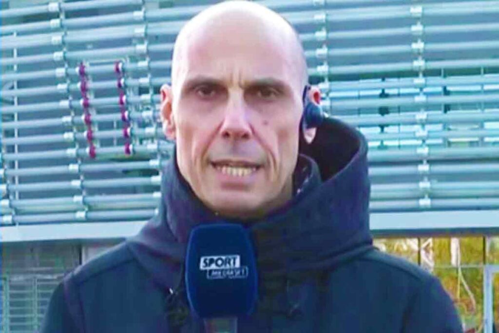 Gianni Balzarini, giornalista di Sport Mediaset.