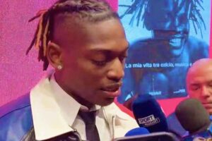 Rafael Leao, attaccante del Milan.