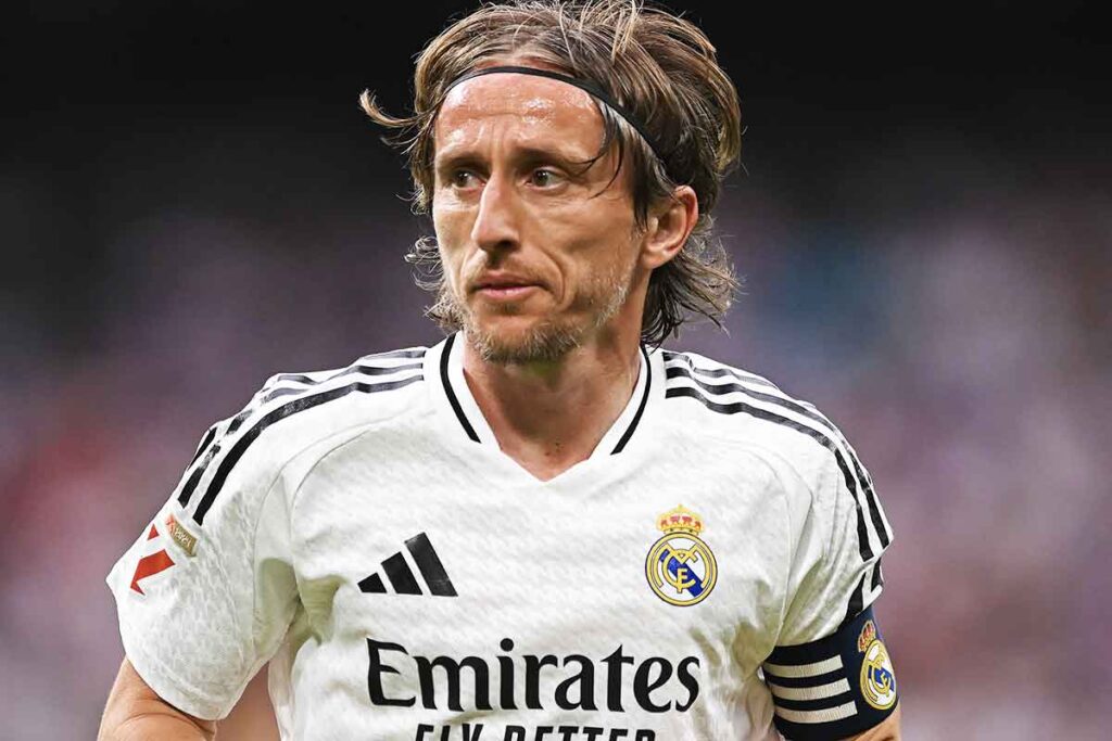 Modric, centrocampista Milan